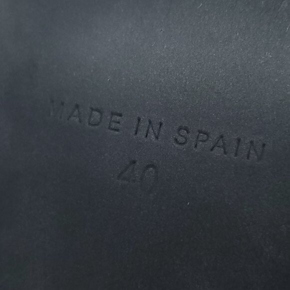 L'INTERVALLE Orabelle Black Patent Leather Stiletto Ankle Boots EU 40/US 9-9.5 - Picture 8 of 10